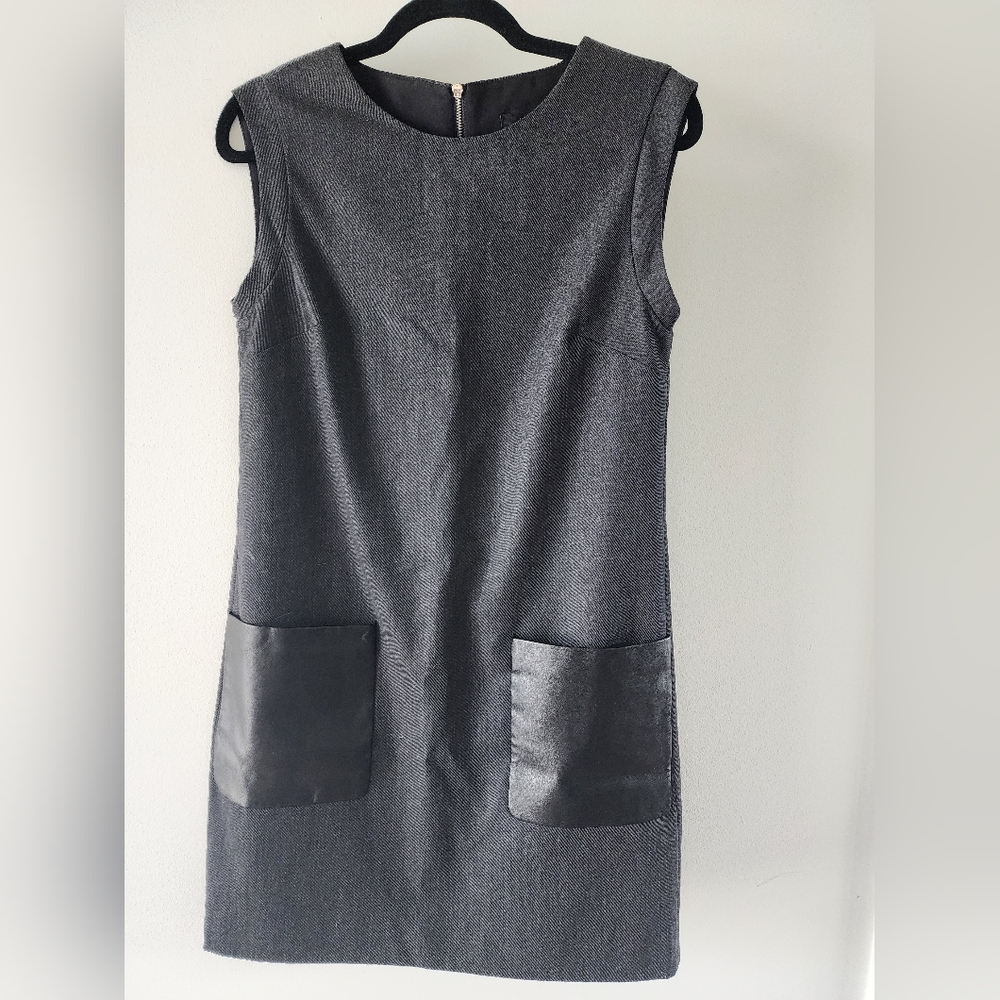J. Crew Black sleeveless dress size 4